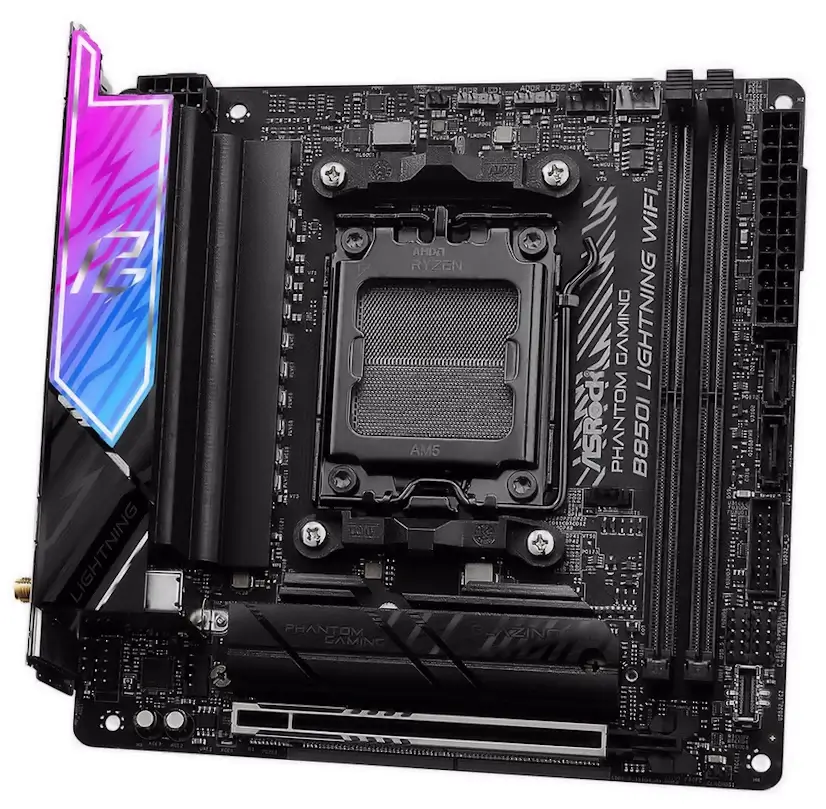 Montaje Placa Base ASRock B850I Lightning WIFI Canillas Canillas Gaming - Montaje Placa Base ASRock B850I Lightning WIFI Canillas
