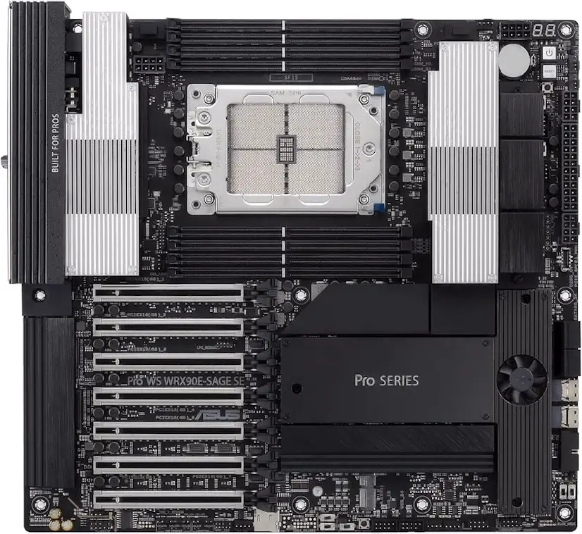 Montaje Placa Base ASUS PRO WS W890-SAGE-SE Canillas Canillas Gaming - Montaje Placa Base ASUS PRO WS W890-SAGE-SE Canillas