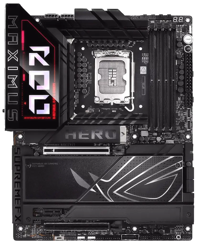 Montaje Placa Base ASUS ROG Z890 MAXIMUS HERO Canillas Canillas Gaming - Montaje Placa Base ASUS ROG Z890 MAXIMUS HERO Canillas