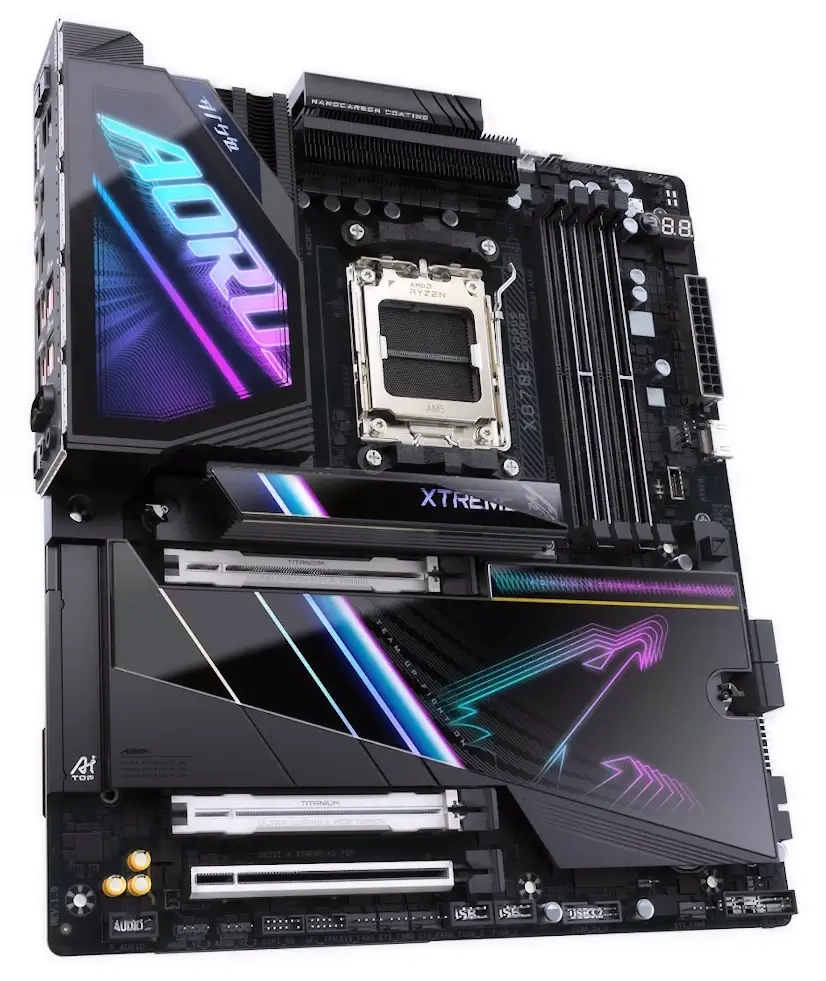 Montaje Placa Base GIGABYTE X870E AORUS XTREME X3D AI TOP Gaming PC Canillas Montaje Placa Base GIGABYTE X870E AORUS XTREME X3D AI TOP Gaming PC Canillas