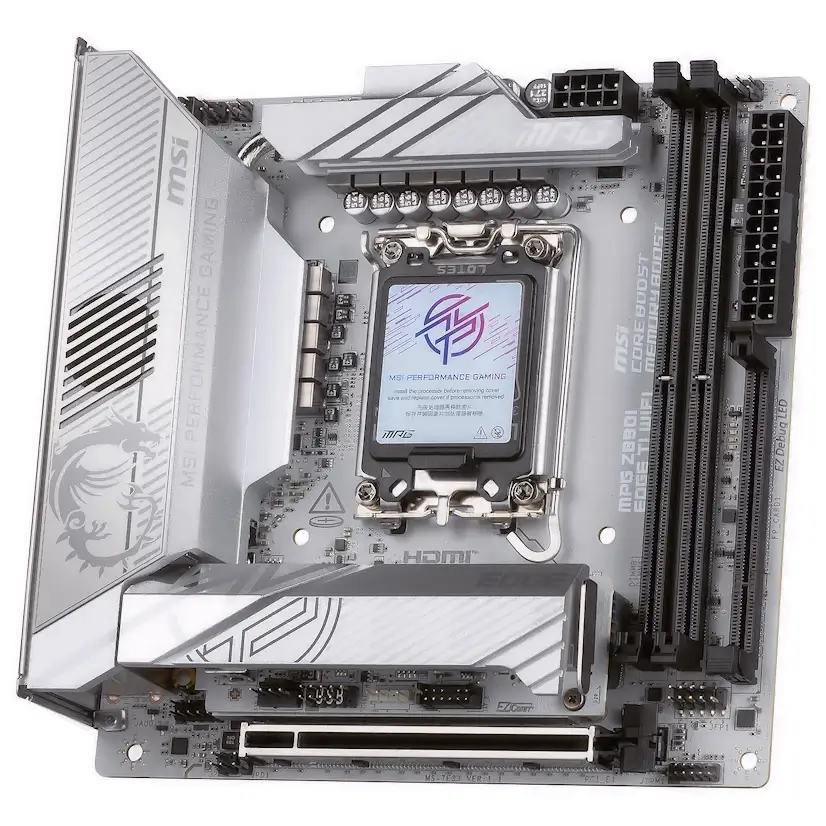 Montaje Placa Base MSI MPG Z890I EDGE TI WIFI Gaming PC Canillas Montaje Placa Base MSI MPG Z890I EDGE TI WIFI Gaming PC Canillas